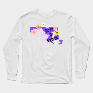 Groovy Maryland Long Sleeve T-Shirt